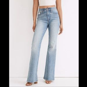 Madewell Petite Perfect Vintage Flare Jean, Delavan Wash